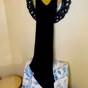 White House Black Market Elegant Drapey Asymmetrical Dress. Size 2